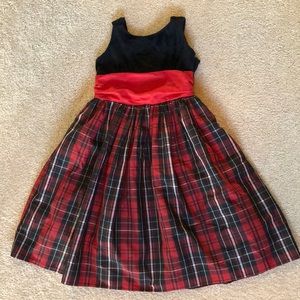 Girls Chaps Dress - Size 7